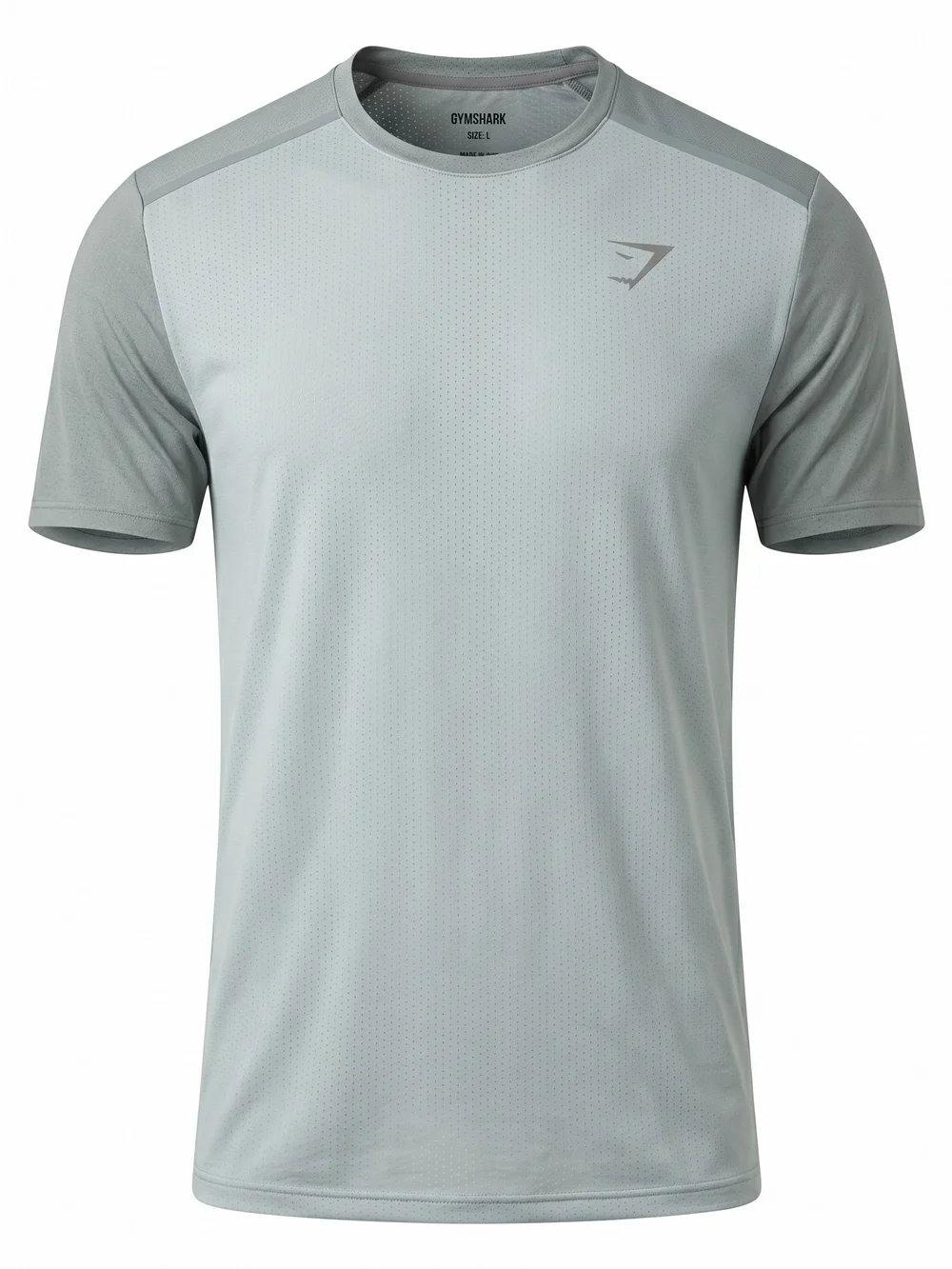 Gymshark Men’s Grey Performance Short Sleeve Tee